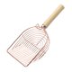 thumbnail image 1 of Pala para arena de gatos, herramienta de limpieza para mascotas, de acero inoxidable, suministros para mascotas, pala para caja de arena, arena para gatos y cachorros. oro rosa, 1 of 9
