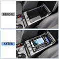 thumbnail image 4 of For Crosstrek Center Console Armrest Storage Box Insert Tray Organizer Interior Accessories, 4 of 5