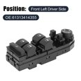 thumbnail image 2 of Unique Bargains 61313414355 Car Front Left Side Master Power Window Switch 4 Pins for BMW X3 2004-2010, 2 of 4