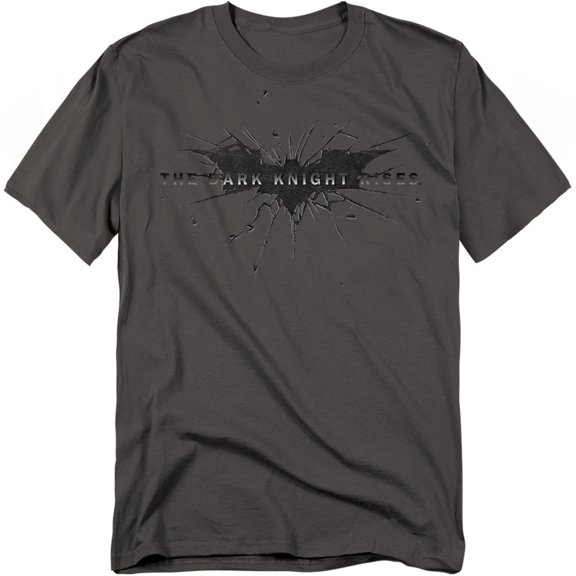 Dark Knight Rises T-Shirt Scratched Logo Unisex Graphic Tee For Men & Women
