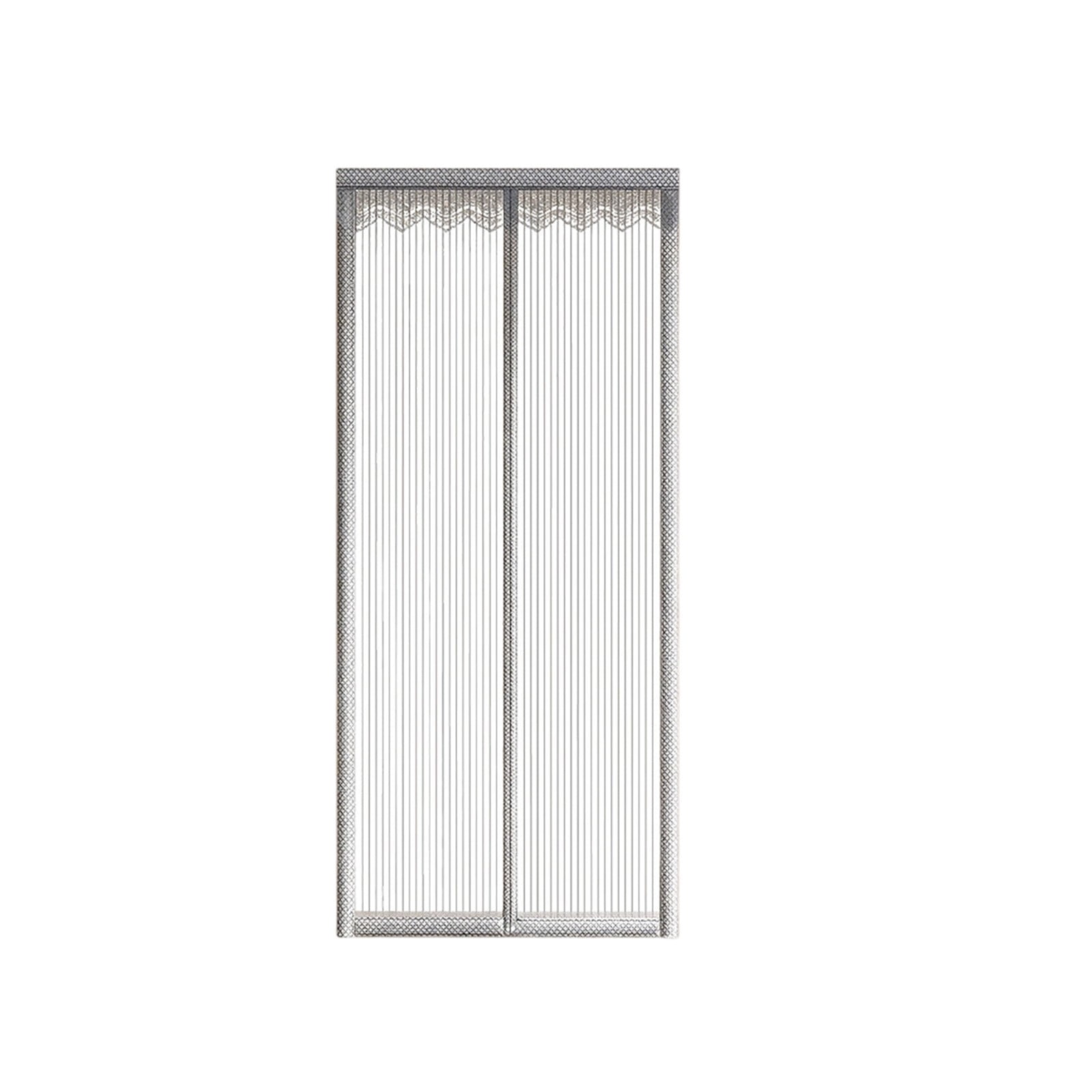 Full Strip Magnetic Screen Door, Heavy Duty Mesh Curtain, Insect Proof Partition, Dustproof Hanging Cover for Home Entryway Patio Outdoor Daily Use