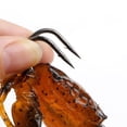thumbnail image 3 of 1pcs Silicone Road Bait 3d Simulation Crab Bait With Hook Bait Tackleorange, 3 of 5