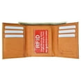 thumbnail image 3 of New Mens Trifold Leather Wallet RFID Blocking RFID 55 (C), 3 of 8