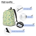 thumbnail image 4 of Naloa Cartoon Fruit Canvas Backpack for Men Women Rucksack Casual Travel Daypack College Tote Satchel Bookbag for Teens-Medium, 4 of 7