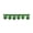 Green, variant on Belagio 1.25" Wide x 10 Yards, Pom Trim, 1 Bolt, Black