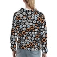 thumbnail image 7 of Sikiie Colorful Screws Women's Casual Hoodies Long Sleeve Lightweight Pullover Tops Loose Sweatshirt-X-Large, 7 of 7