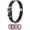 Black, variant on Waterproof Dog Collar Replacement Strap for Shock Collar and Fence Easy Clean Odorless Dog Collar Metal Buckle 3/4 Inch Adjustable Size Durable Anti-Odor TPU Dog Collar