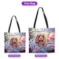 thumbnail image 5 of Watercolor Hello Winter Cocker Spaniel Chill Christmas Welcome All Over Print 3D Canvas Tote Bag Cockers Dog Lover Gifts Reusable Handbag - 00016, 5 of 5
