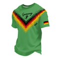 thumbnail image 2 of Women's Germany Football Graphic T-Shirt, Men's Soccer Graphic Print T-Shirt Casual Sportswear Top Athletic for Soccer Tournament 2026 Light Green Size: L, 2 of 5