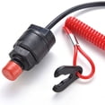 thumbnail image 3 of Riwesomey Interruptor de parada de Motor fuera de borda para barcos, reemplazo desmontable, interruptores universales para vehículos, accesorios de pieza Accesorios para motos Riwesomey VI018343-01, 3 of 6