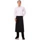 thumbnail image 2 of Delantal Chef Works Unisex Bistro Negro 81x70 cm, 2 of 6