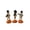 D, variant on Dancing Mummy Pumpkin Halloween Statue – Resin Tabletop Decor, Spooky Fall Figurine for Shelf Mantel (A)