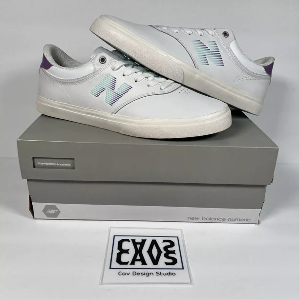 New Balance Numeric NB# 255 NM255GTK White Casual Shoes Sneakers - Men's Size 11