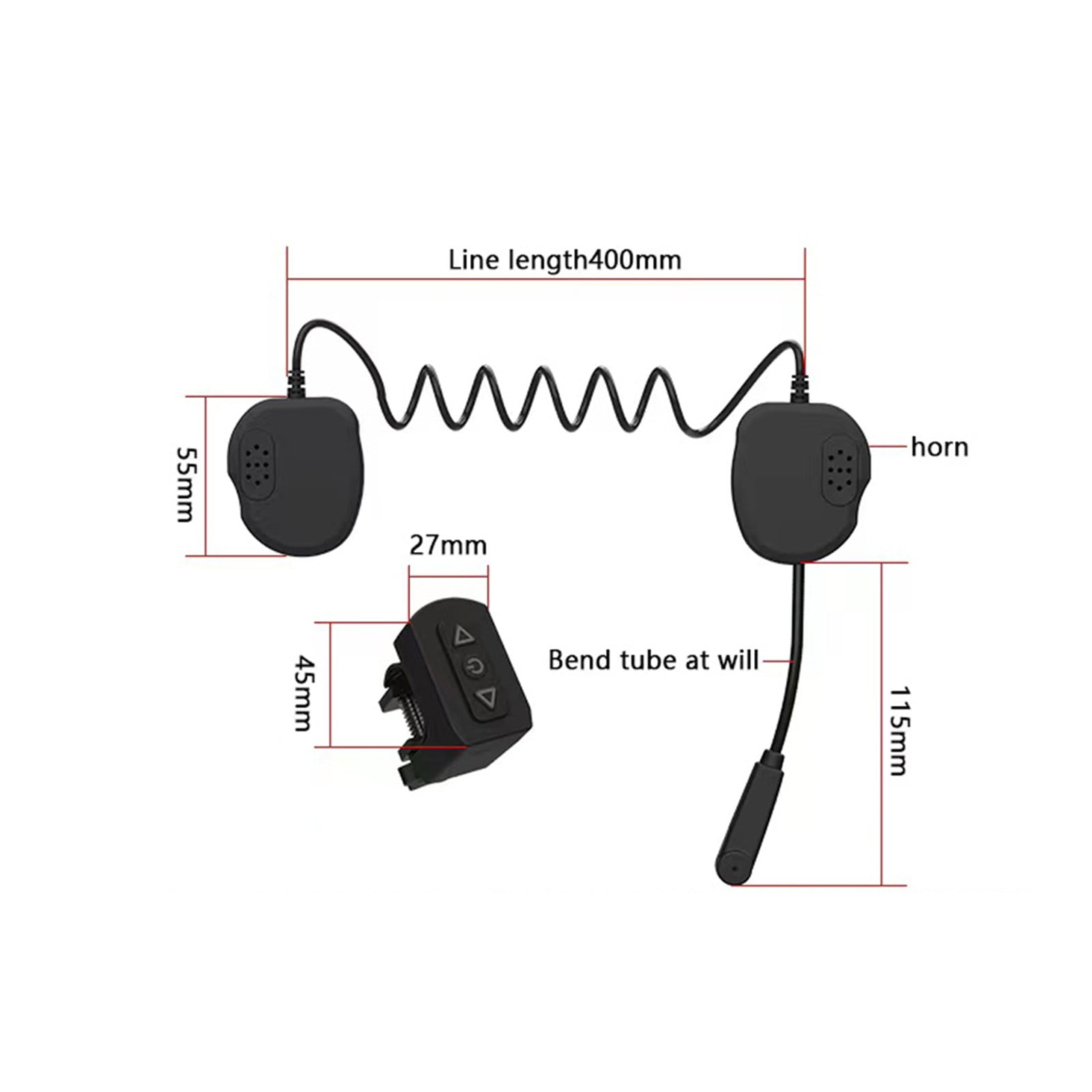 Earphone Motorcycle Headset Handsfree Calls Stereo Helmet Moto Movement