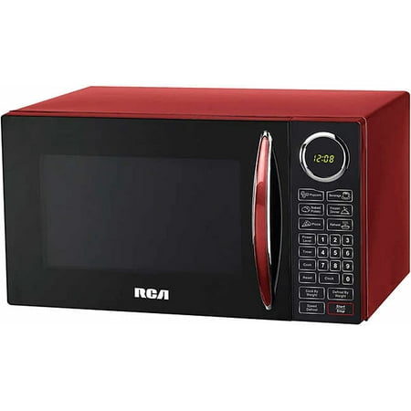 

RCA RMW1178 1.1 Cu Ft Stainless Steel Countertop Microwave Oven Multi Function Programmable 1000W residential kitchen Stainless