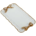 thumbnail image 6 of Eease Serving Platter Rectangular Tray Resin Bowknot Dessert Serving Tray Tableware Tray, 6 of 7