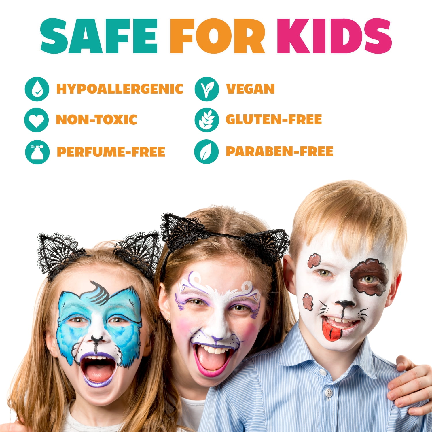 The Safest Halloween Makeup for Babies & Kids (and for You Too