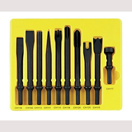 

Grey Pneumatic CS110 Pneumatic Bit Set 10 Piece .401 Shank