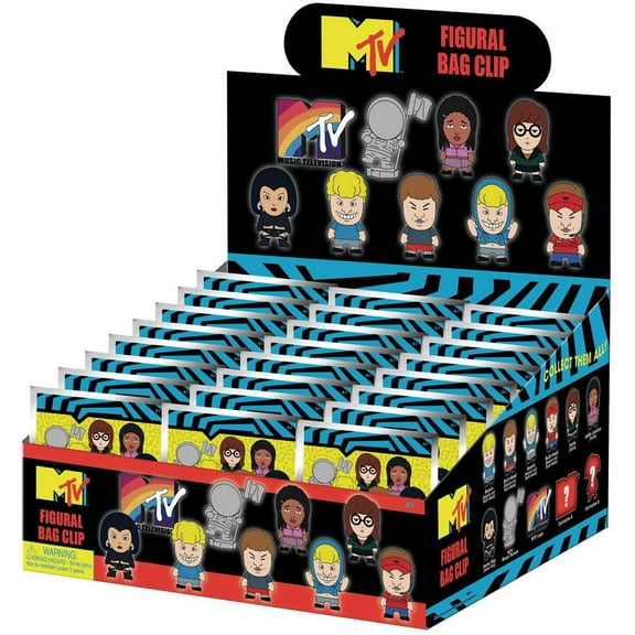 3D Figural Keyring MTV Mystery Box (24 Packs)