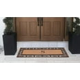 thumbnail image 2 of A1 Home Collections Outdoor Paisley Monogrammed S Doormat, Bronze/Black, 47.25 in x 17.71 in, 2 of 7