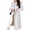 White, variant on Women's White Double Breasted Wool Overcoat, Lapel Long Winter with Pockets