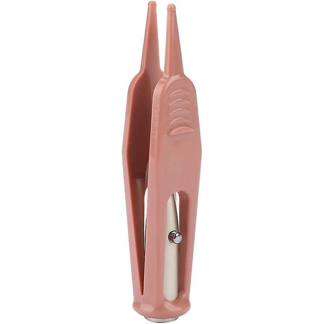 Multi-purpose Safe And Durable Baby Nose Tweezer, Cleaning Forcep, Eye Stains For Nose Clean Earwax Navelpink1pcs