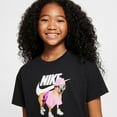 thumbnail image 2 of Girls 7-16 Nike Sportswear Dog Graphic Tee Color: Black Size: LARGE, 2 of 4