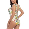 thumbnail image 6 of Picia Medical Icons Blooming Jelly Womens Tummy Control Bathing Suits Slimming Ruffle Swimsuit One Piece Lace Swimwear-, 6 of 8