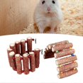 thumbnail image 3 of Hamster Ladder Toys Rabbit Climbing Toys Safe Corn Suspension Bridge Toys Anxiety Reduction Chewing Toys for Rabbits, 3 of 5