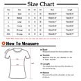 thumbnail image 3 of Wycnly Womens Tops Dressy Casual Plus Size Fashion Lightweight Irregular Slit Hem Tunic Tees Shirts Summer Short Sleeve Crewneck Tops Solid Blouse Black s, 3 of 6