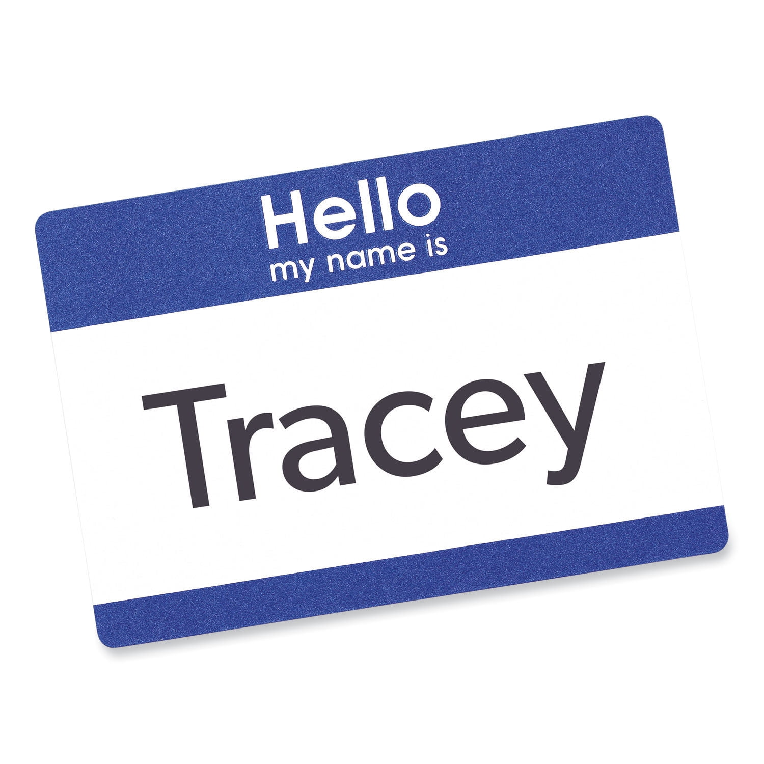 3Pc Avery Printable Adhesive Name Badges 3.38 x 2.33, Blue "Hello", 100/Pack