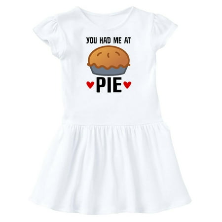 

Inktastic Funny Pie Lover Kids Gift Gift Toddler Girl Dress