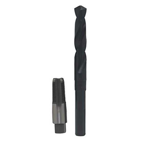 Drill America - POU3/8NPTW/DRILL 3/8" Carbon Steel NPT Pipe Tap and 37/64" High Speed Steel Drill Bit Set, POU Series