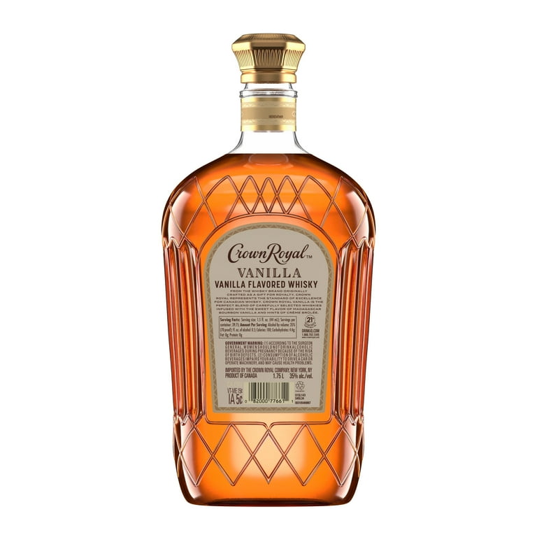 Crown Royal, Vanilla Flavored Whisky, 1.75 L, 35% ABV - Walmart.com