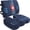 Blue Mesh, variant on FORTEM Seat Cushion, Office Chair Cushion, Lumbar Support Pillow for Office Chair, Memory Foam Car Seat Cushions, Sciatica Coccyx Tailbone Pain Relief, Cushions for Back Support, Washable, Non Slip