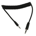 thumbnail image 1 of Camera Spring Cable, Camera Shutter Connect Cable Impact Resistant High Compatibility 3.5mm To F2 Less Delay  for Flash Lamp Connection, 1 of 7