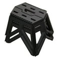thumbnail image 2 of Colaxi 2 Pcs Tabourets Pliants Tabouret de Camping pour Extérieur Intérieur Randonnée Pêche Noir, 2 of 8
