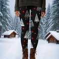 thumbnail image 6 of Gamivast Christmas Workout Leggings for Women Plus Size Holiday High Waisted Graphic Leggings Soft Comfy Compression Pants Smoothing Full Length Stretchy Funny Xmas Pant, 6 of 6