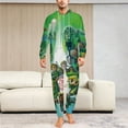 thumbnail image 2 of The Legend of Zelda Women Men Pajamas Zipper Onesie Jumpsuit Hooded One Piece Sleepwear, 2 of 7