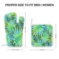 thumbnail image 2 of Hawaiian Flowers And Leaves for Background Oven Gloves And Pots Stand Set Oven Gloves And Pot Racks Pot Racks And Oven Gloves Set, 2 of 9