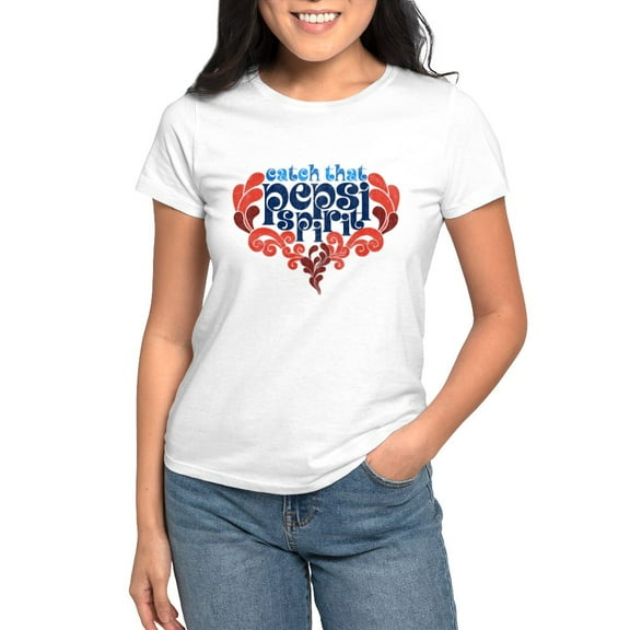 CafePress - Catch That Pepsi Spi Women's Classic White T Shirt - Women's Classic T-Shirt