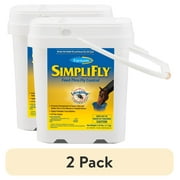 (2 pack) Farnam SimpliFly Feed-Thru Fly Control for Horses, Pellets, 60 Day Supply