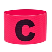 FNGZ Repellent Fn Clearance CaptainS Bracelet, Elastic Captain's Armband for Senior/Junior Football LeaderS Armband and Adults/Youth Sport Hot Pink