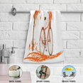 thumbnail image 5 of SKYSONIC 2 Pack Summer Fall Tree Bike Hand Towels, 28.3"x 14.4" Ultra Soft and Absorbent Maple Bicycle Decorative Fingertip Towels for Home, Bathroom, Kitchen, 5 of 5