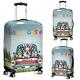 thumbnail image 2 of Happy Easter Chihuahua American Flag Truck Bunny Ears Travel Luggage Cover Dog Lover Gifts Idea Suitcase Dust Protective Decor - 03001, 2 of 5