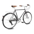 thumbnail image 4 of Tracer Osaka Men's Hybrid City Bike 23" Grey Steel Frame Shimano 7 Speed 28" Wheels, 4 of 7