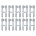 thumbnail image 1 of Unique Bargains 20 tuercas de pernos de rueda M12x1.5 para Mercedes-Benz 500SEL 5.0L 1984-1993 No.2034010270, 1 of 1