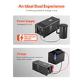thumbnail image 3 of VEVOR 2000W Pure Sine Wave Inverter Charger DC 12V to AC 120V Power Inverter, 3 of 9