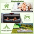 thumbnail image 4 of Fusion Memory Foam Sleeping Pad, Roll Up Floor Mattress with Carry Bag, Non-Slip Bottom, Guest Floor Folding Bed for Sleepover, Portable Camping Mattress for Indoor Outdoor Car Travel Cot Tent, 4 of 9