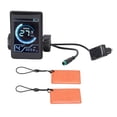 thumbnail image 2 of Electric Cycling Meter, LCD Control Meter NFC Induction with 2 Cards for Bicycles and Scooters, 2 of 7